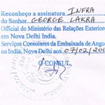 Agreement Attestation for Angola in Howrah, Agreement Legalization for Angola , Birth Certificate Attestation for Angola in Howrah, Birth Certificate legalization for Angola in Howrah, Board of Resolution Attestation for Angola in Howrah, certificate Attestation agent for Angola in Howrah, Certificate of Origin Attestation for Angola in Howrah, Certificate of Origin Legalization for Angola in Howrah, Commercial Document Attestation for Angola in Howrah, Commercial Document Legalization for Angola in Howrah, Degree certificate Attestation for Angola in Howrah, Degree Certificate legalization for Angola in Howrah, Birth certificate Attestation for Angola , Diploma Certificate Attestation for Angola in Howrah, Engineering Certificate Attestation for Angola , Experience Certificate Attestation for Angola in Howrah, Export documents Attestation for Angola in Howrah, Export documents Legalization for Angola in Howrah, Free Sale Certificate Attestation for Angola in Howrah, GMP Certificate Attestation for Angola in Howrah, HSC Certificate Attestation for Angola in Howrah, Invoice Attestation for Angola in Howrah, Invoice Legalization for Angola in Howrah, marriage certificate Attestation for Angola , Marriage Certificate Attestation for Angola in Howrah, Howrah issued Marriage Certificate legalization for Angola , Medical Certificate Attestation for Angola , NOC Affidavit Attestation for Angola in Howrah, Packing List Attestation for Angola in Howrah, Packing List Legalization for Angola in Howrah, PCC Attestation for Angola in Howrah, POA Attestation for Angola in Howrah, Police Clearance Certificate Attestation for Angola in Howrah, Power of Attorney Attestation for Angola in Howrah, Registration Certificate Attestation for Angola in Howrah, SSC certificate Attestation for Angola in Howrah, Transfer Certificate Attestation for Angola